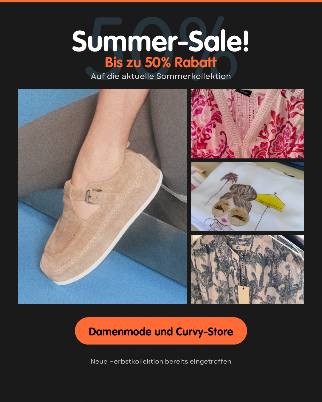 Summer-Sale 50% Sale Layout